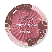 Róż do policzków - Joko Soft & Glow Blush  — Zdjęcie N1