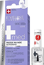 Maska na noc do paznokci - Eveline Cosmetics Nail Therapy Professional — Zdjęcie N1