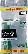 Kup Jednorazowe maszynki do golenia, 15 szt. - Wilkinson Sword Extra Essential 2 Sensitive