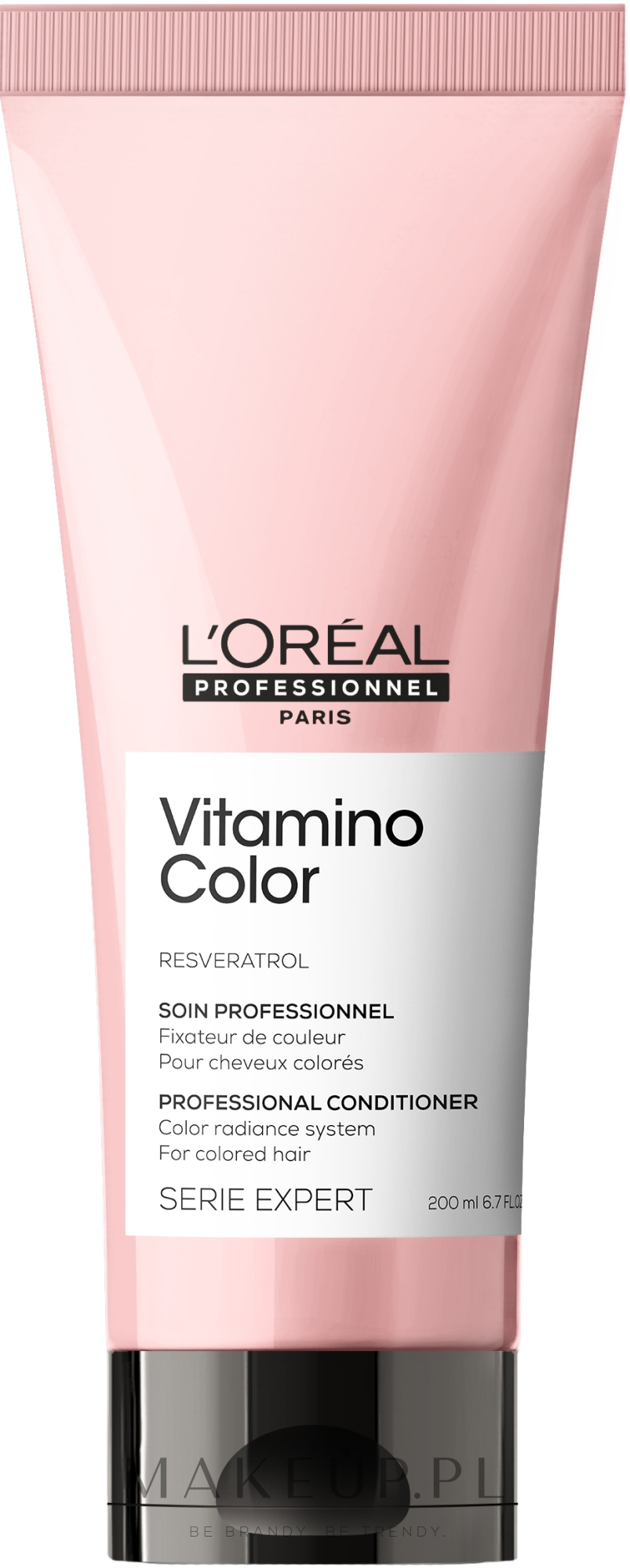 Odżywka utrwalająca jasny kolor włosów farbowanych - L'Oreal Professionnel Serie Expert Vitamino Color Resveratrol Conditioner — Zdjęcie 200 ml NEW