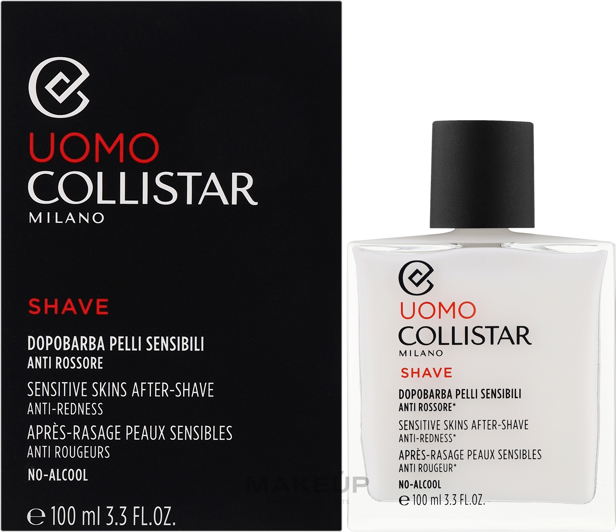 Lotion po goleniu do skóry wrażliwej - Collistar Linea Uomo — Zdjęcie 100 ml