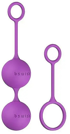 Kulki gejszy, fioletowe - B Swish Bfit Basic Kegal Balls Orchid — Zdjęcie N1