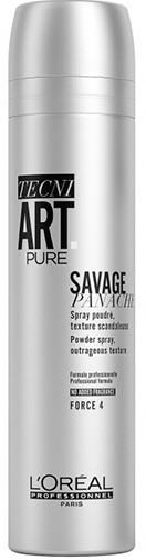 Bezzapachowy teksturyzujący puder w sprayu - L'Oréal Professionnel Tecni.Art Pure Savage Panache
