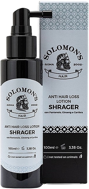 Balsam przeciw wypadaniu włosów - Solomon's Anti Hair Loss Lotion Shrager — Zdjęcie N1