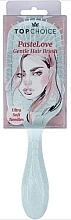 Kup Szczotka do włosów Pastel Love, 64418, turkusowa - Top Choice Gentle Hair Brush