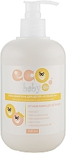 Szampon dla dzieci z ekstraktem z rumianku i olejkiem z pszenicy Eco baby 0+ - Acme Color Gel-shampun children Eco baby 0+ — Zdjęcie N4