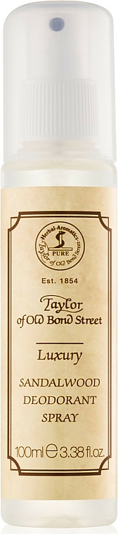 Taylor Of Old Bond Street Sandalwood - Dezodorant w sprayu dla mężczyzn — Zdjęcie N1