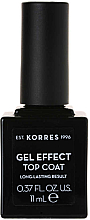 Top coat do paznokci - Korres Sweet Almond Nail Colour Top Coat — Zdjęcie N1