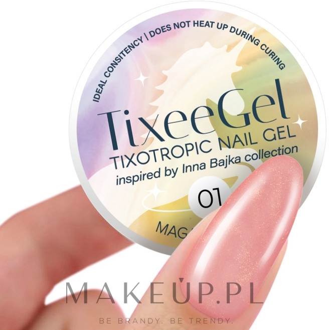 Jednofazowy żel do paznokci - Maga Cosmetics TixeeGel — Zdjęcie T01