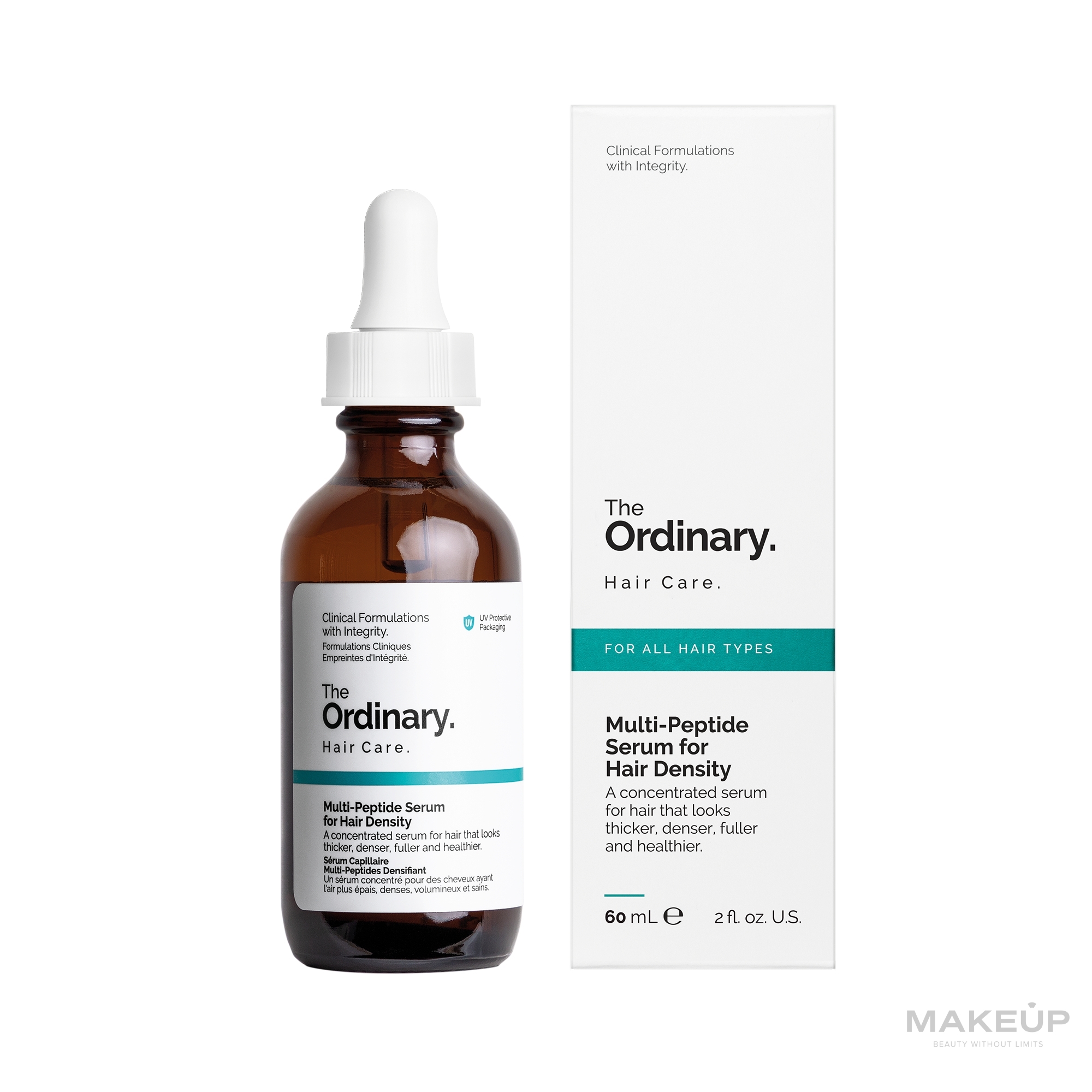 The Ordinary Multi-Peptide Serum for Hair Density - Multipeptydowe serum zagęszczające włosy — Zdjęcie 60 ml