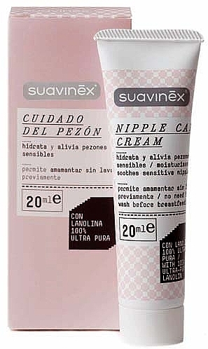 Krem do pielęgnacji piersi - Suavinex Nipple Care Cream — Zdjęcie N1