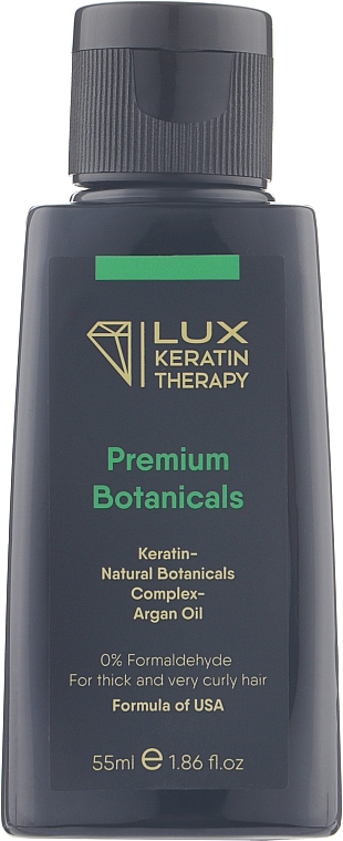 Keratynowy krem prostujący włosy - Lux Keratin Therapy Premium Botanicals — Zdjęcie N1