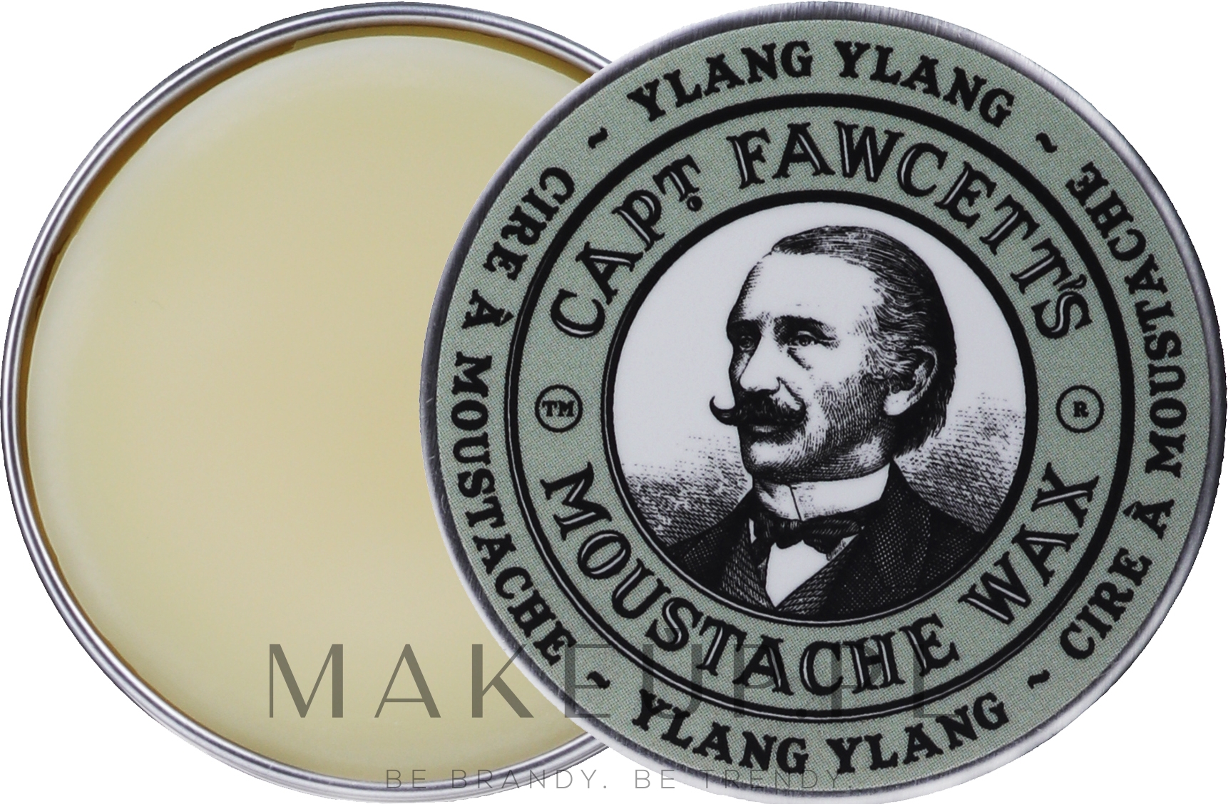 Wosk do wąsów - Captain Fawcett Ylang Ylang Moustache Wax — Zdjęcie 15 ml