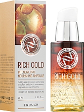 Kup Serum odbudowujące z elementami złota - Enough Rich Gold Intensive Pro Nourishing Ampoule