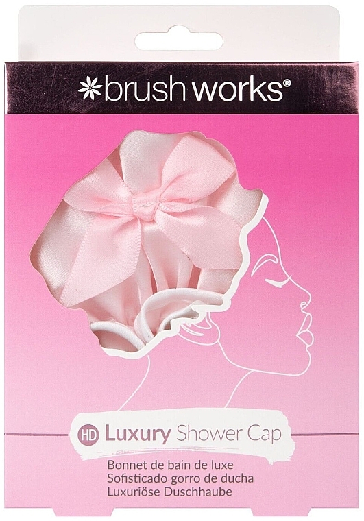 Satynowy czepek prysznicowy - Brushworks HD Luxury Shower Cap — Zdjęcie N1
