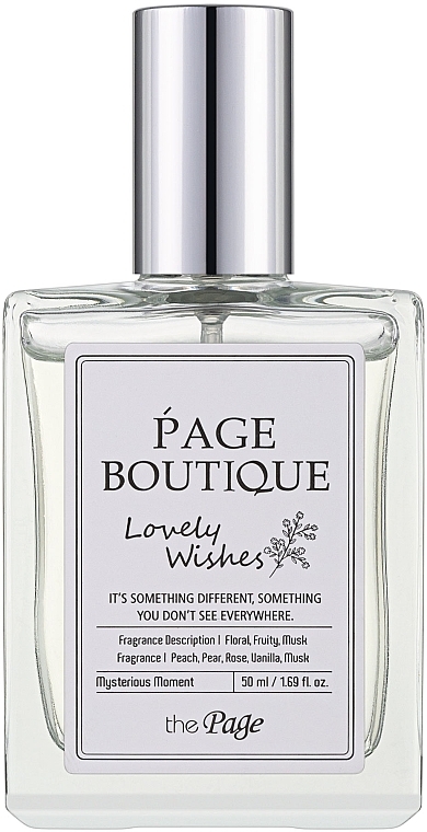 Secret Key The Page Prier Of Lovely - Perfumy