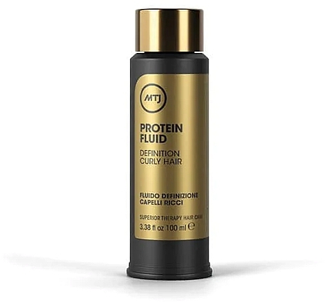 Fluid bez spłukiwania do włosów kręconych - MTJ Cosmetics Superior Therapy Protein Fluid