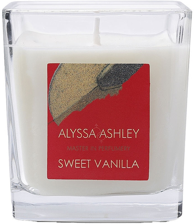 Świeca zapachowa - Alyssa Ashley Sweet Vanilla Candle — Zdjęcie N1
