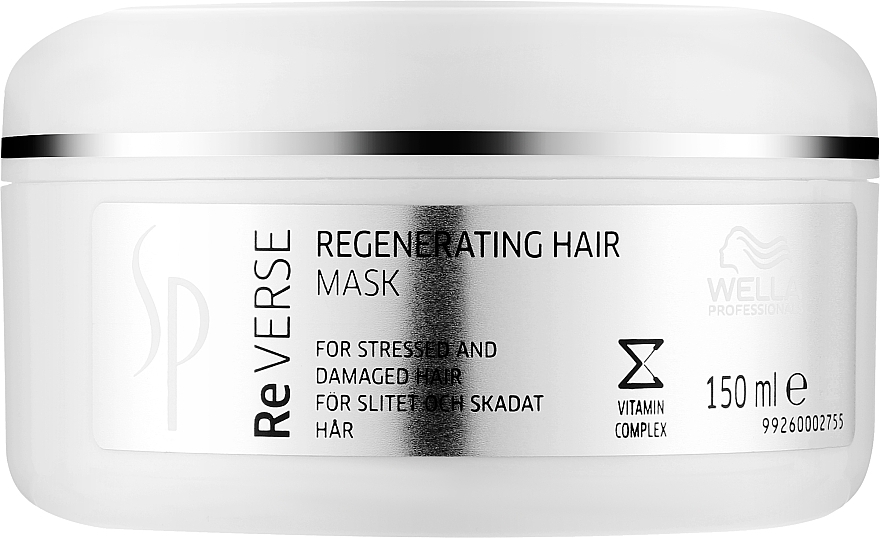 Regenerująca maska do włosów zestresowanych i zniszczonych - Wella SP Reverse Regenerating Hair Mask — Zdjęcie N1