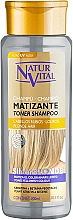 Szampon matujący do włosów blond - Natur Vital Silver Blonde Mattifying Shampoo — Zdjęcie N1