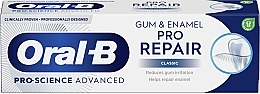 Pasta do zębów - Oral-B Pro-Science Advanced Gum & Enamel Pro Repair Classic — Zdjęcie N10