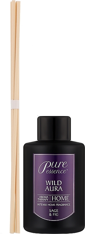 Dyfuzor zapachowy - Revers Pure Essence Aroma Therapy Wild Aura Reed Diffuser — Zdjęcie N2