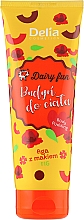 Budyń do ciała Figa z makiem - Delia Dairy Fun — Zdjęcie N1