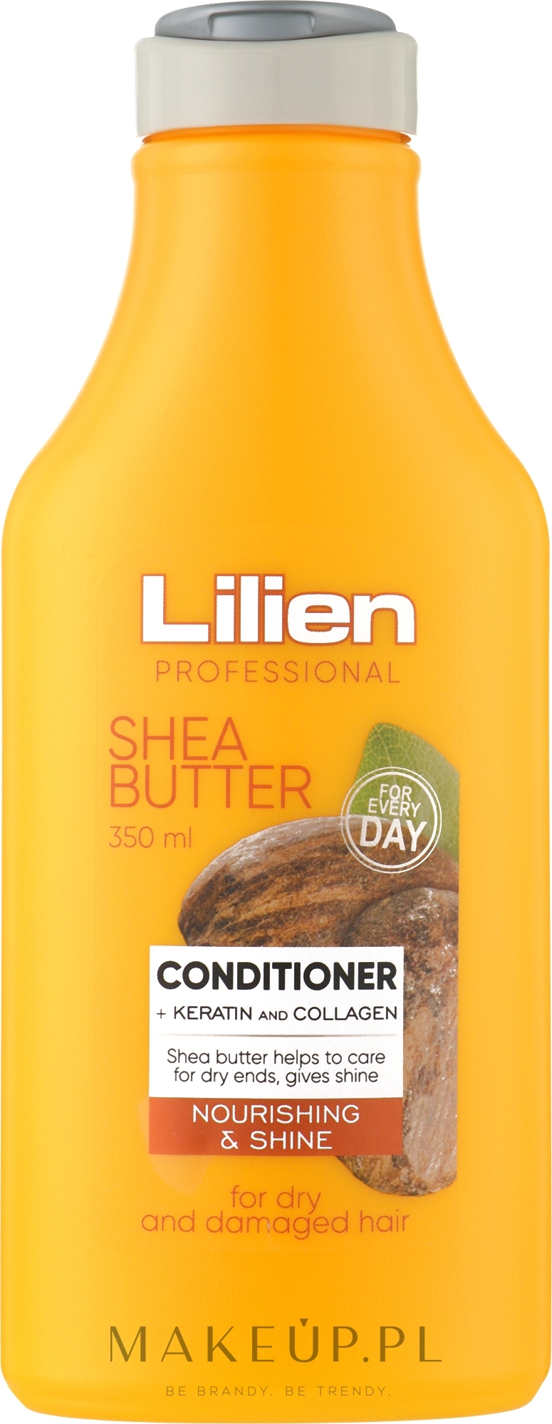 Odżywka do włosów suchych i zniszczonych - Lilien Shea Butter Conditioner — Zdjęcie 350 ml