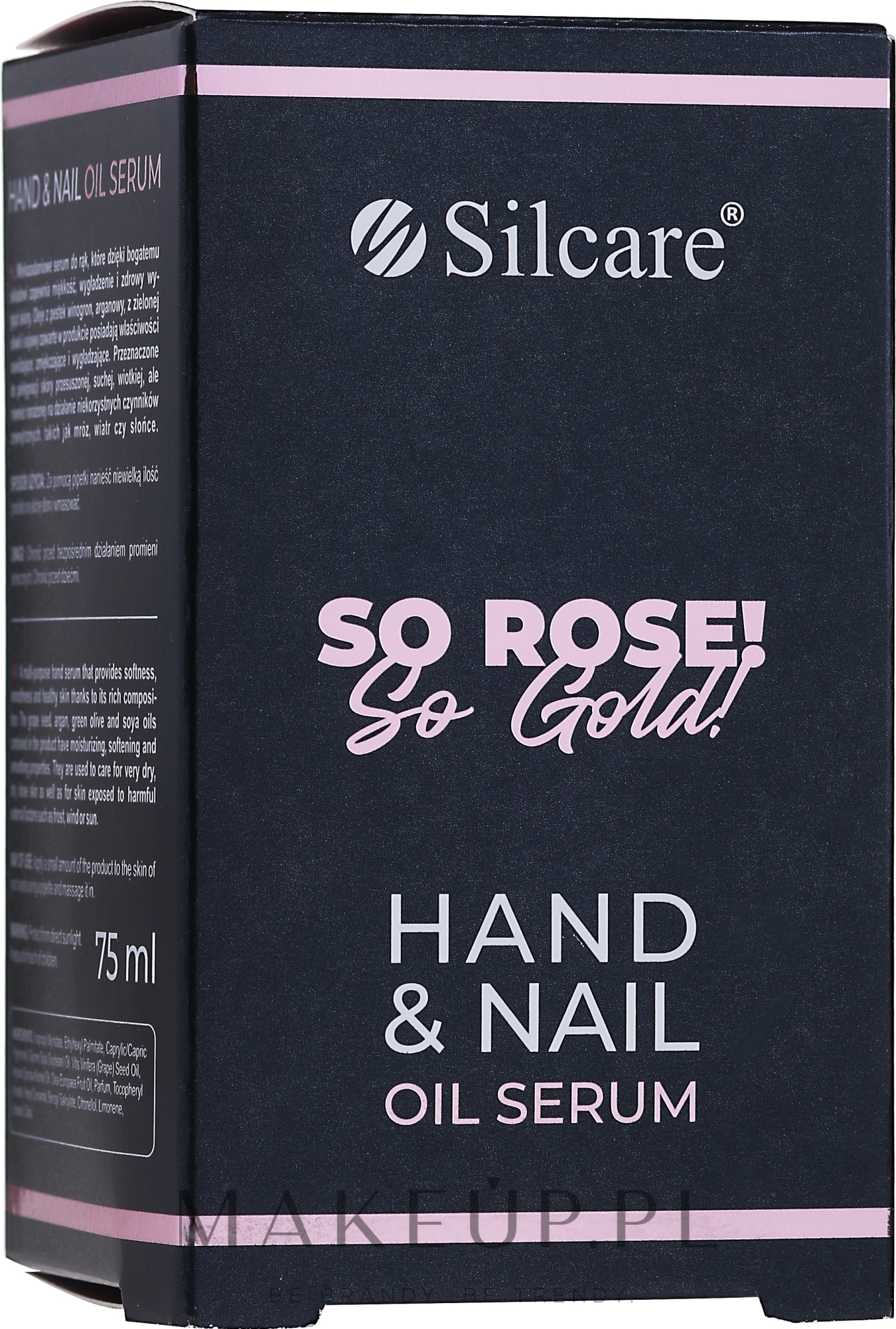 Serum do paznokci i dłoni - Silcare Hand & Nail Oil Serum — Zdjęcie 75 ml
