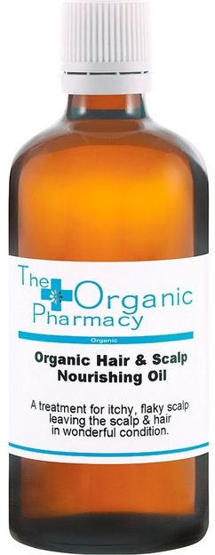 Odżywczy olejek do włosów i skóry głowy - The Organic Pharmacy Hair & Scalp Nourishing Oil — Zdjęcie N1