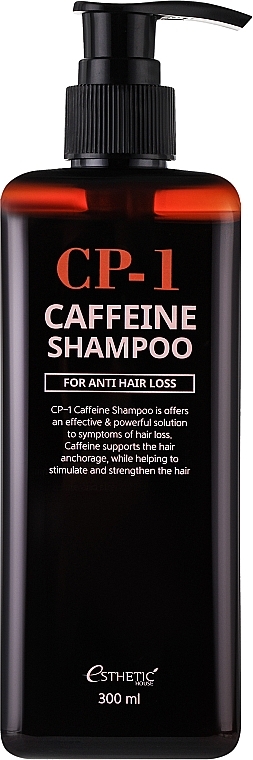 Szampon przeciw wypadaniu włosów z kofeiną i biotyną - Esthetic House CP-1 Caffeine Shampoo — Zdjęcie N1