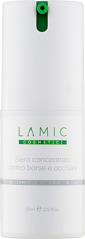 Serum-koncentrat na cienie pod oczami - Lamic Cosmetici Siero Concentrato Contro Borse E Occhiaie — Zdjęcie N1