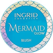 Róż do policzków - Ingrid Cosmetics Mermaid Glow Blush — Zdjęcie N2