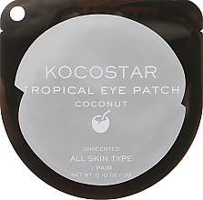 Kup Hydrożelowe płatki pod oczy Kokos - Kocostar Tropical Eye Patch Coconut