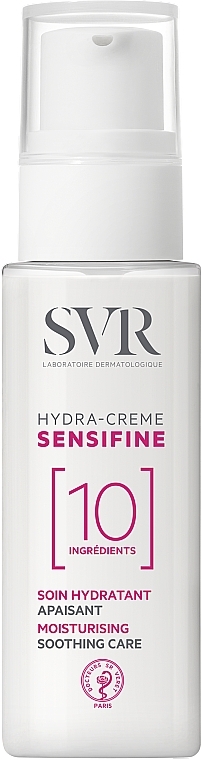 Nawilżający krem kojący ​​do twarzy - SVR Sensifine Hydra Creme — Zdjęcie N1