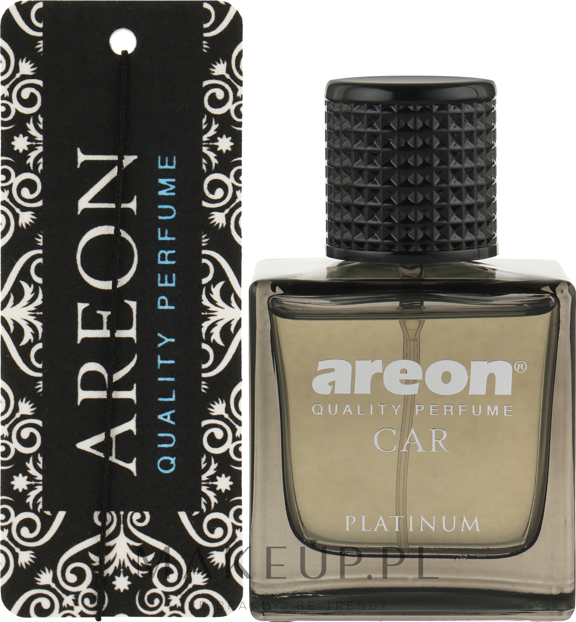Zapach do samochodu - Areon Luxury Car Perfume Long Lasting Platinum — Zdjęcie 50 ml