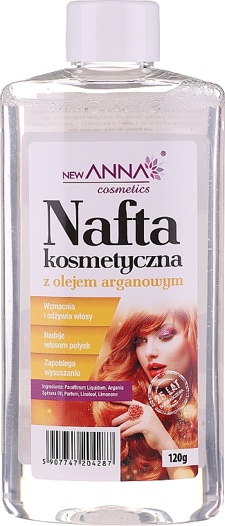 Odżywka do włosów Nafta z olejem arganowym - New Anna Cosmetics — Zdjęcie N1