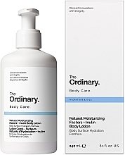 Balsam do ciała do natychmiastowego i codziennego nawilżenia - The Ordinary Natural Moisturizing Factors + Inulin Body Lotion — Zdjęcie N1