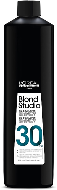 Utleniacz, 9% - L'Oreal Professionnel Blond Studio 9 Oil Developer 30Vol — Zdjęcie N1