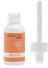 Serum rewitalizujące i rozświetlające - Revolution Skin Brighten Carrot & Pumpkin Enzyme Serum — Zdjęcie N2