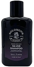 Kup Szampon do włosów siwych i blond oraz brody - Solomon's Beard & Hair Silver Shampoo Leviathan