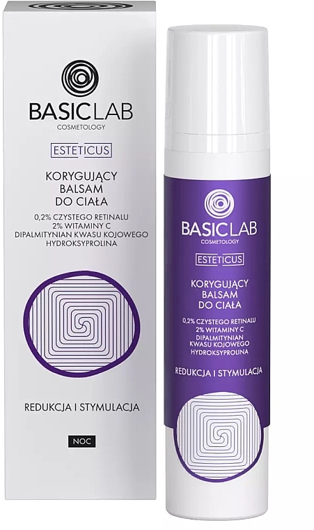 Korygujący balsam do ciała - BasicLab Dermocosmetics Esteticus Body Balm — Zdjęcie N1