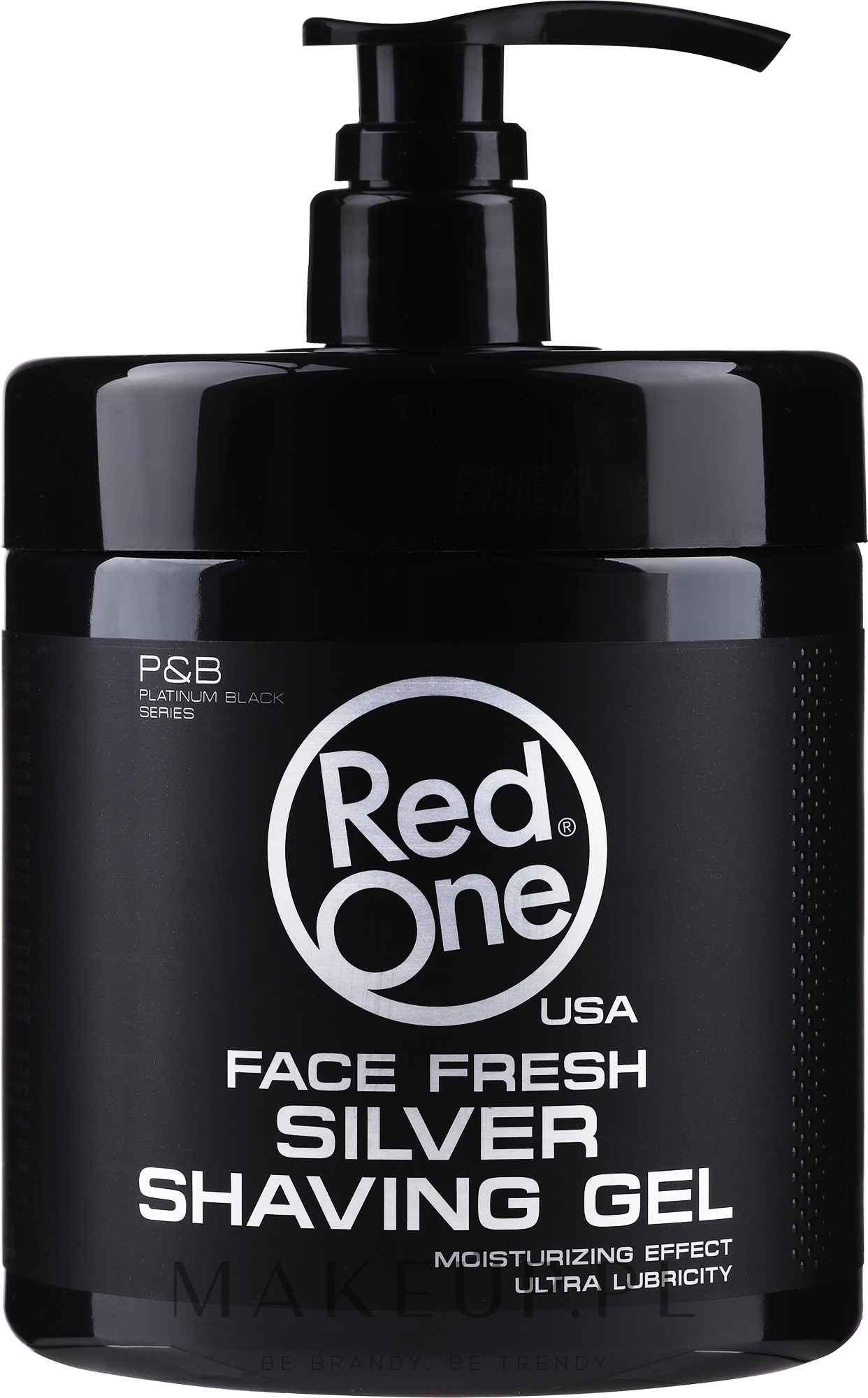 Żel do golenia - Red One Face Fresh Shaving Gel Silver — Zdjęcie 1000 ml