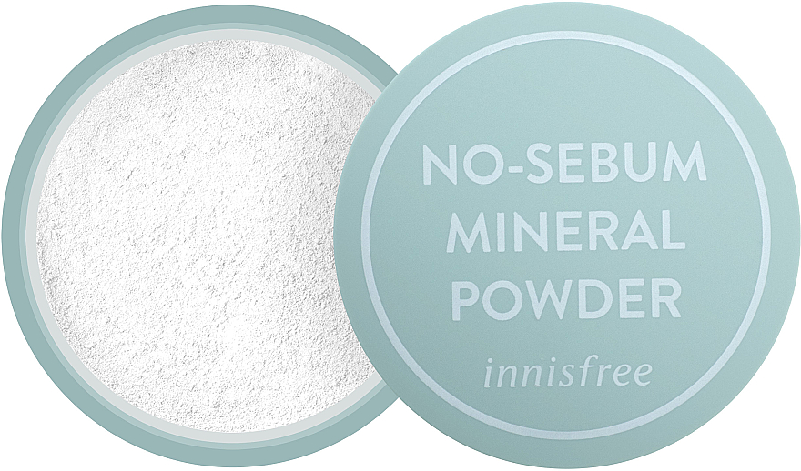 Bezbarwny, sypki puder matujący - Innisfree No Sebum Mineral Powder