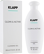 Oczyszczający żel do twarzy - Klapp Clean & Active Cleansing Gel — Zdjęcie N2