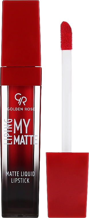 Matowa wegańska pomadka w płynie do ust - Golden Rose My Matte Lip Ink Liquid Lipstick