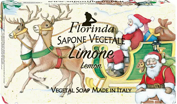 Mydło toaletowe Cytryna - Florinda Christmas Collection Soap — Zdjęcie N1