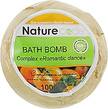 Kula do kąpieli Pomarańcza - Nature Code Romantic Dance Bath Bomb — Zdjęcie N1