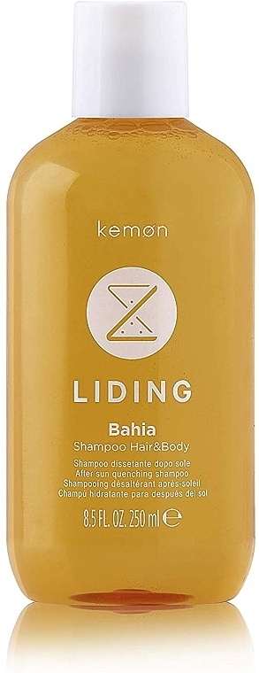 Szampon do włosów i ciała - Kemon Liding Bahia Shampoo Hair & Body — Zdjęcie N1