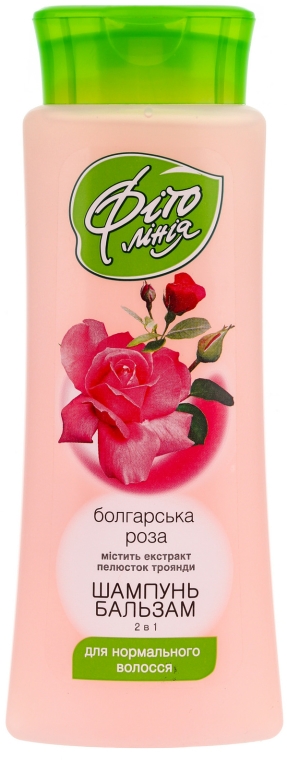 Szampon-balsam 2 w 1 Bułgarska róża - Supermash